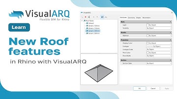 VisualARQ 2.0 sneak preview: new Roof features