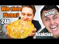 Wie viele PIZZEN schafft ER in 24h? *er haut heeeftig rein* 🤯🍕 I The Franklin Reaktion