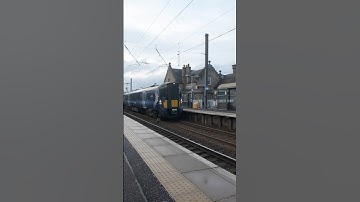 Scotrail Class 385 Glasgow Central to Edinburgh passing Kirknewton #trainspotting #railways #trains