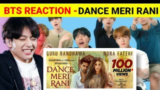 BTS REACTION TO DANCE MERI RANI | BOLLYWOOD SONGS | HINDI SONGS | INDIAN SONGS