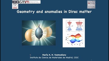 Geometry and anomalies in Dirac matter