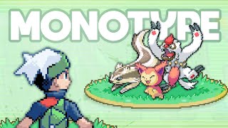 J'ai Fini Pokémon ÉMERAUDE en MONOTYPE NORMAL ?