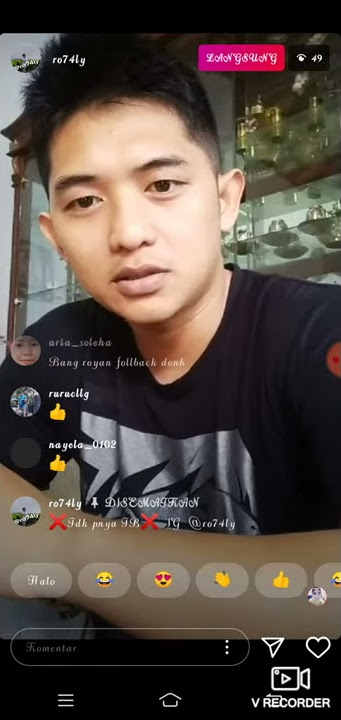 Live royan alief hati hati akun palsu