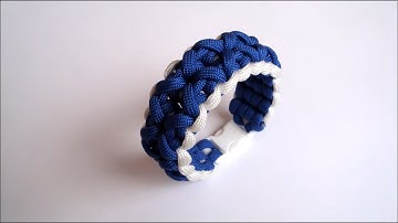 How to make "Clove and Dagger" paracord bracelet with side release buckle