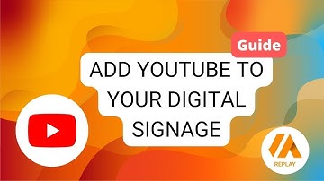 Add Youtube videos to your digital signage screens