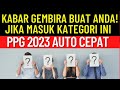 Selamat Kategori guru ini segera cek apakah anda masuk nanti PPG 2023