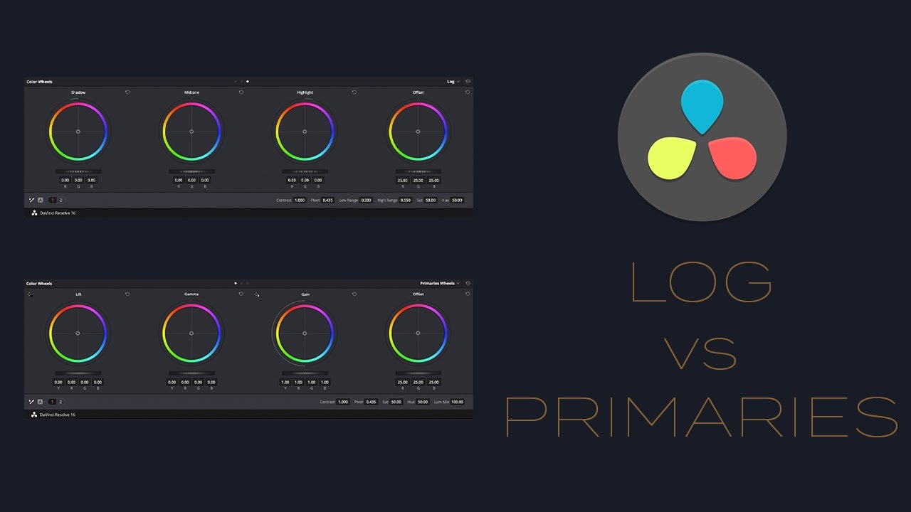 O que é LIFT, GAMMA e GAIN e SHADOW, MIDTONE e HIGHLIGHT DAVINCI