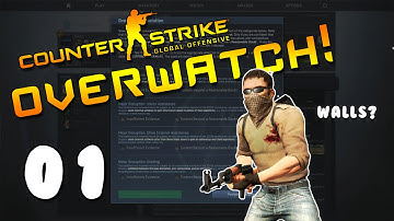 "Wall Hacks?" - CSGO Overwatch #1 - (Counter Strike: Global Offensive)
