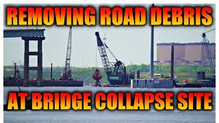 Dale Pyatt Dredge working to remove road debris at Baltimore Bridge Collapse Site by Minorcan Mullet 98,133 views 2 weeks ago 18 minutes