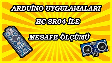 HC-SR04 İLE MESAFE ÖLÇÜMÜ (UYGULAMA #7)-HC-SR04 DISTANCE MEASUREMENT (APPLICATION # 7)