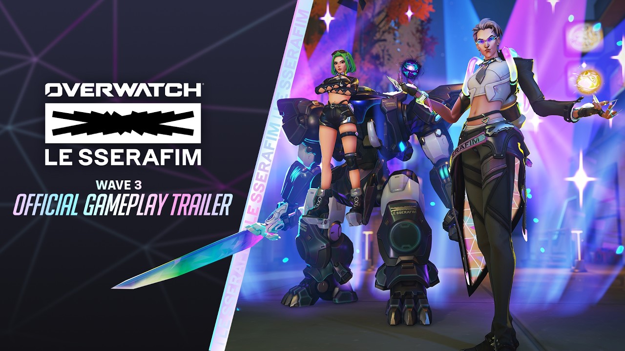 Overwatch x LE SSERAFIM | Made My Night | Gameplay Trailer