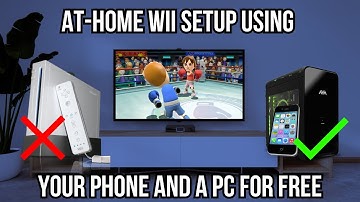 How to play Wii Games on your PC using your PHONE as a controller for FREE