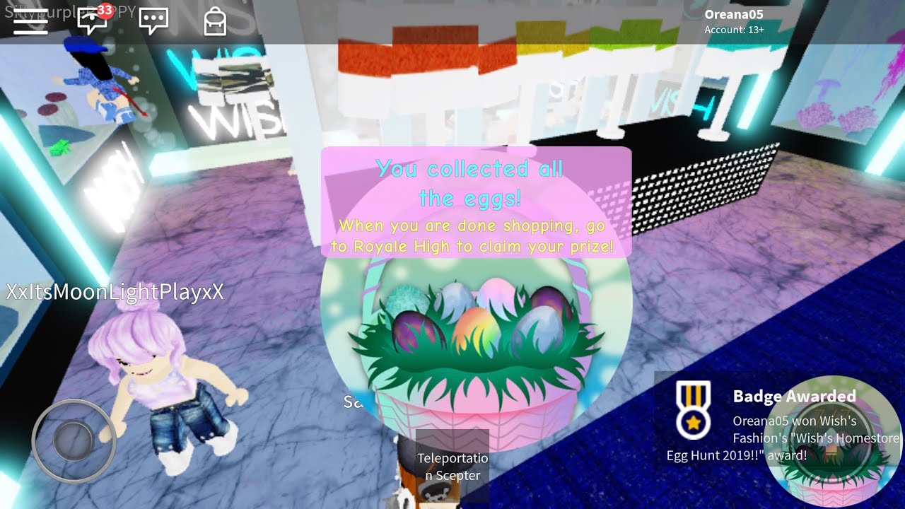 Getting All Of The Eggs From Wish S Mini Homestore Roblox Royale High Egg Hunt By Snowcupcake - all eggs in arctxic's homestore roblox