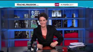 Rachel Maddow juggling