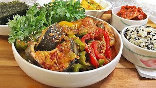 부드럽고 맛있는 은대구 조림 (Spicy Braised Black Cod Fish Stew)