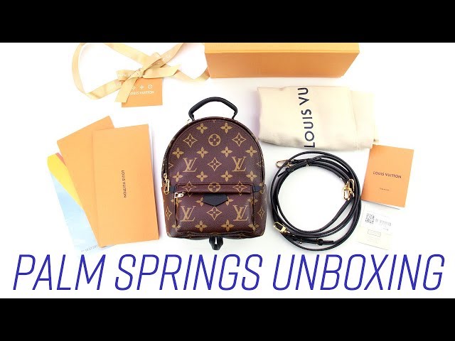 Unboxing // LV Hot Springs Backpack 