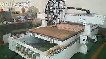 STYELECNC wood door cnc machine with multi-head