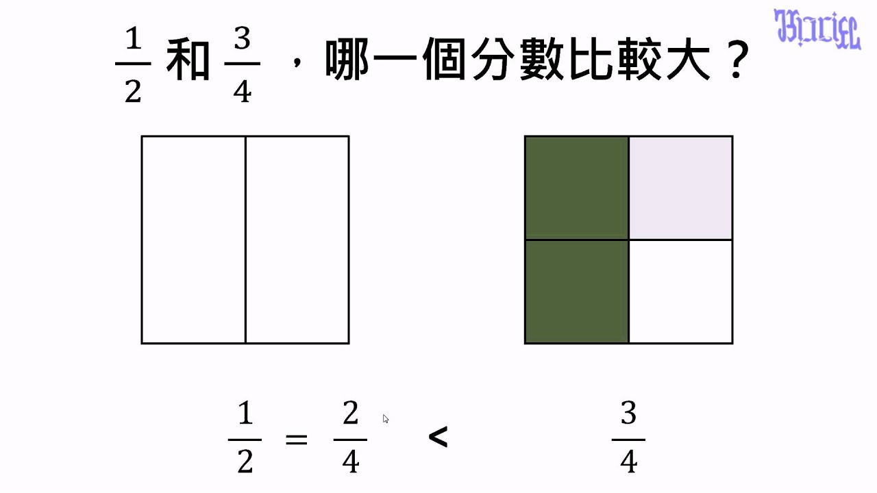 分數 什麼是通分 Youtube