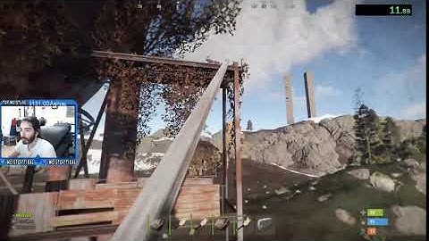 Moistcr1tikal does some hardcore parkour [ The Divide rust highlights ]