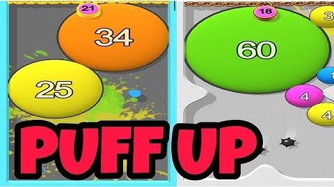 Puff Up ( by voodoo ) - Gameplay Walkthrough / Tutorials! All levels 1-10