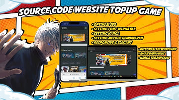 SOURCE CODE WEBSITE TOPUP GAME SIMPLE || Script Website Murah Meriah !!