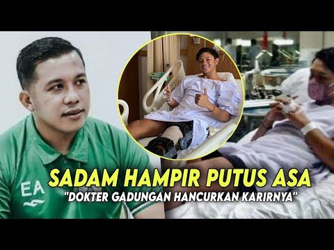 Karirnya Dibunuh Dokter Gadungan, Saddam Gaffar calon striker murni timnas kondisinya memprihatinkan