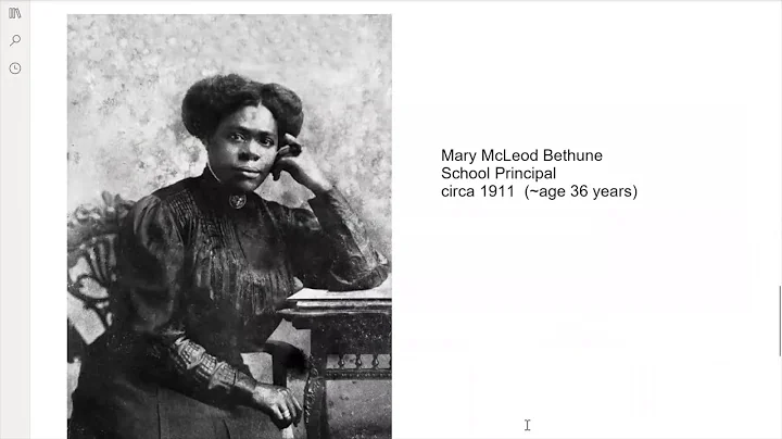 A Great Cloud of Witnesses: Mary McLeod Bethune