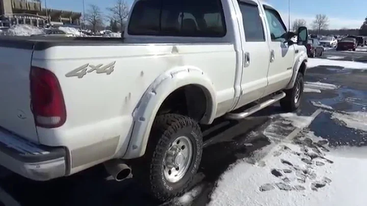 7.3 Powerstroke 4" Straight Pipe Cold Start 15°