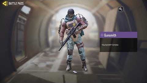 GUNSMITH EMOTE CALL OF DUTY MOBILE | COD Mobile gunsmith emote