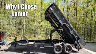 Why I Chose The Lamar 83' x 14' Low Profile Dump Trailer | Full Review