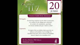 Palavras de Luz em Português e Esperanto – 20/06/2023