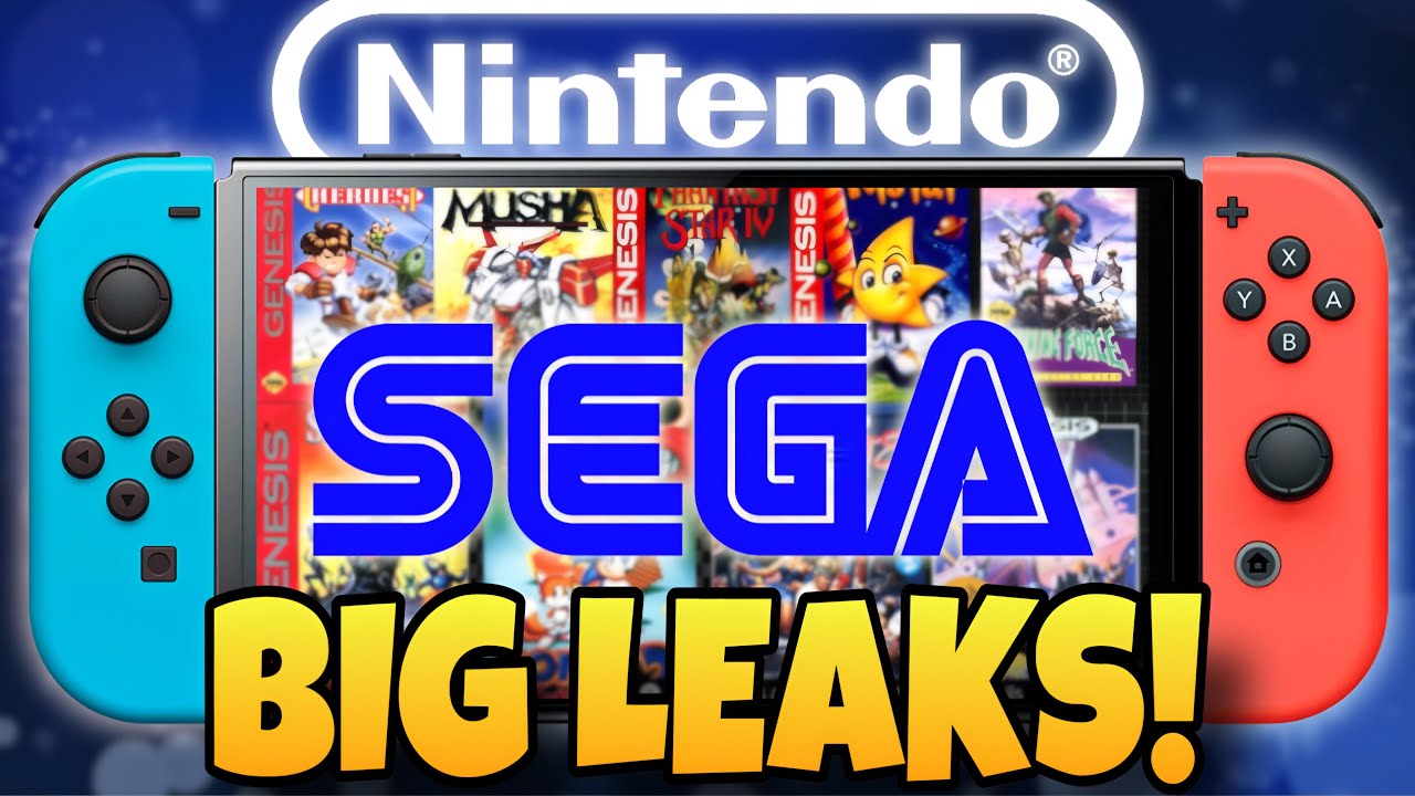 Sega Just Had a Bunch of New Games LEAK! (Nintendo Switch, PS5