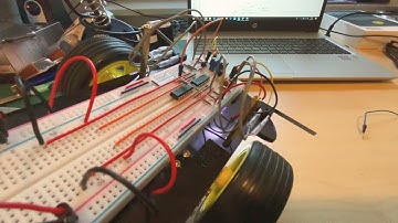 Proef 4 Bump & Turn 74HC14 Schmitt-trigger aansluiten