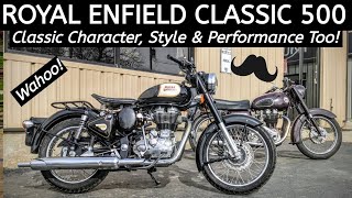 Royal Enfield Classic 500 Character Filled, Classic Style & Performance