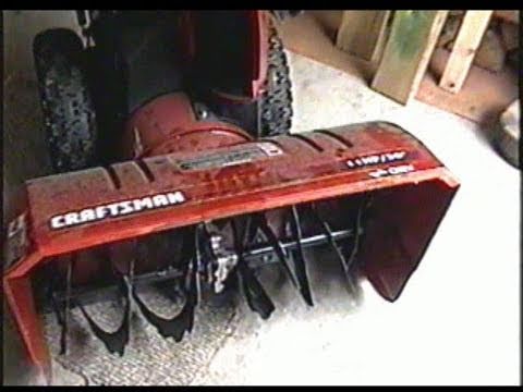 HOW TO Replace Shear Bolts on Craftsman, Husqvarna Snowblowers