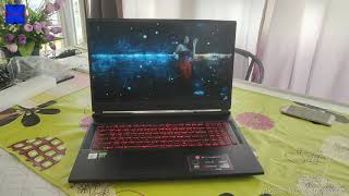 MSI gaming laptop review and unboxing. GL75 Leopard 2020