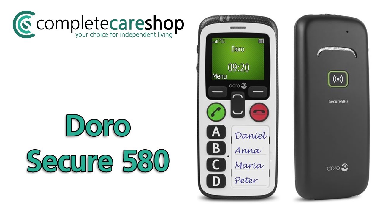 Doro Secure 580 - Giving You Peace Of Mined - Youtube