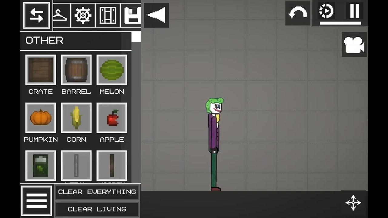 Joker character mod! made by me(Squire Sheep) Melon playground link in comments YouTube
