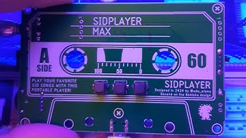 PORTABLE COMMODORE 64 SID MUSIC PLAYER [PREVIEW]