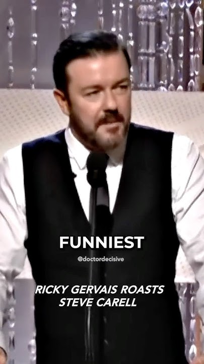 Ricky Gervais ROASTS Steve Carell Again - YouTube