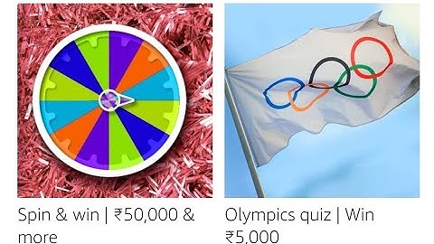 Amazon Special Edition Spin And Win Quiz Today Answers | 29 July 2021