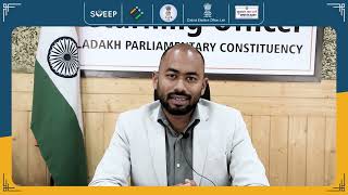 RO,1-Ladakh PC, Santosh Sukhadeve|| briefs about the final turnout in Ladakh || LokSabhaElection2024