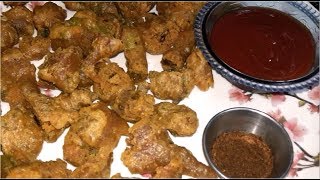 Cut Mirchi Bajji Recipe - Double Fry Pakora - कट मिरची भजे रेसिपी (In Marathi)