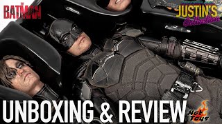 Hot Toys The Batman, Bat-Signal & Batcycle Unboxing & Review screenshot 4
