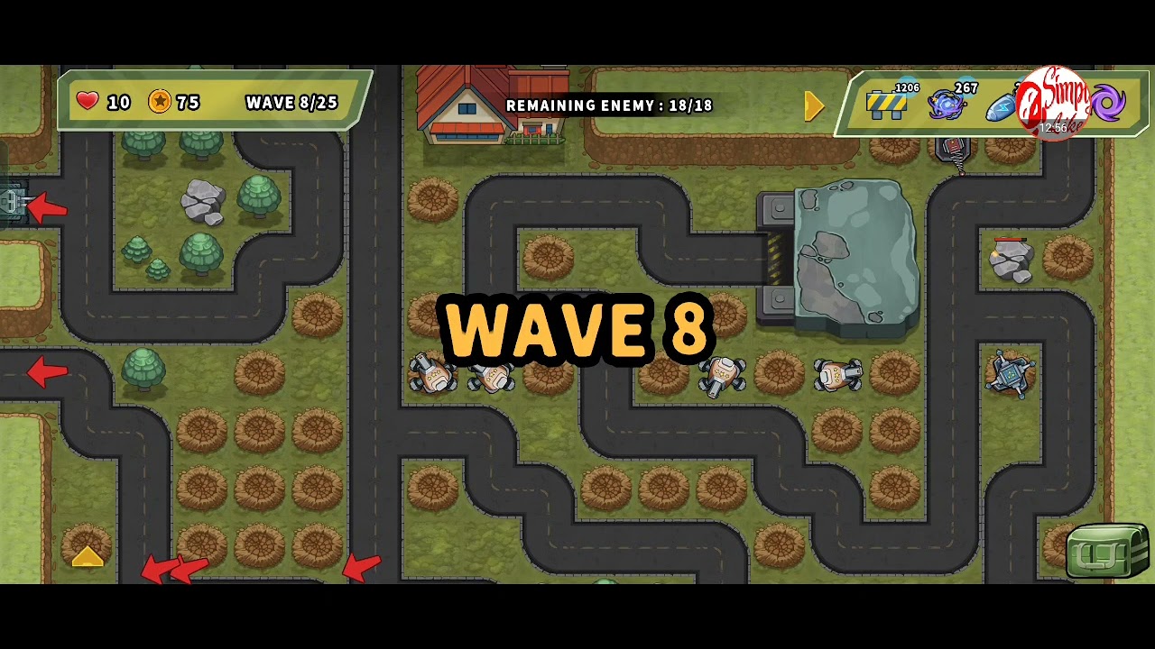 Turret Defense King Stage 699