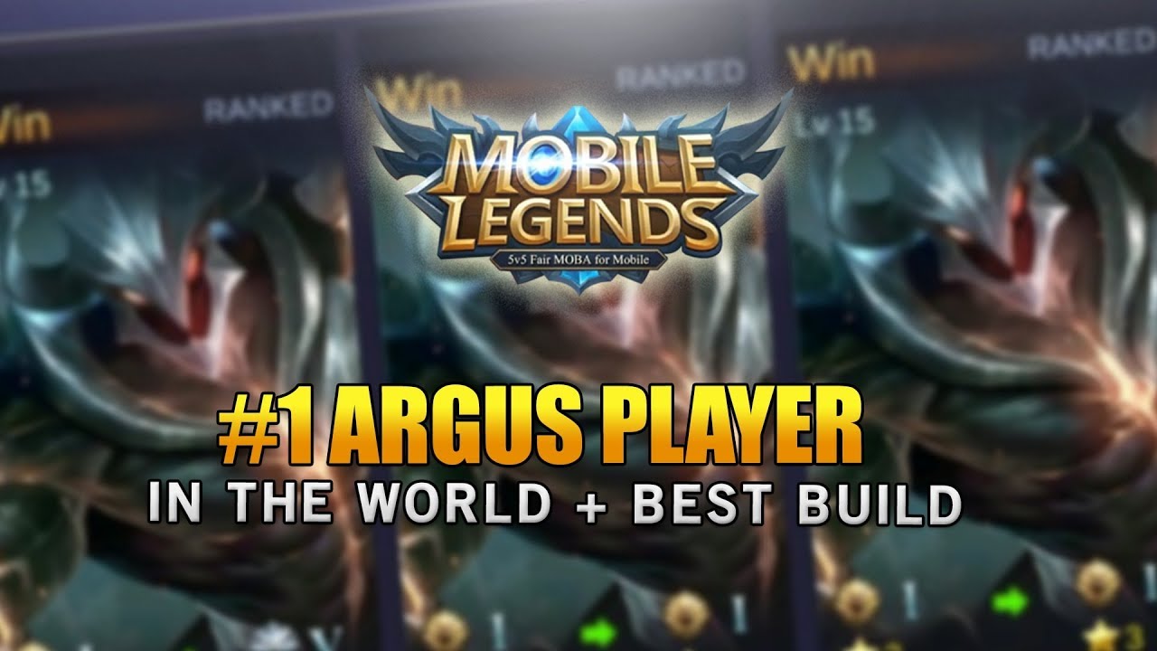 Best Argus Player In The World 92 Win Rate And Best Argus Build