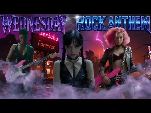 What If The Wednesday Addams Got A Rock Anthem In The 80s 