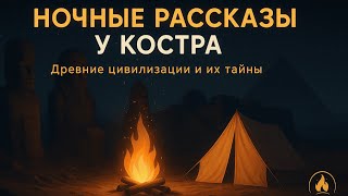 картинка: НОЧНЫЕ РАССКАЗЫ У КОСТРА 🌙 Древние цивилизации и их тайны