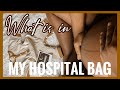 WHAT IS IN MY HOSPITAL BAG | GIVING BIRTH IN NIGERIA AS A FIRST TIME MUM