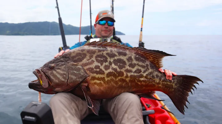 Deep Sea Kayak Fishing for MONSTER Grouper {CATCH ...